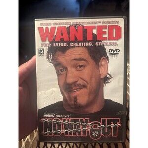 DVD WWE 2004 Wanted For Lying Cheating Stealing, No Way Out Eddie Guer Smackdown